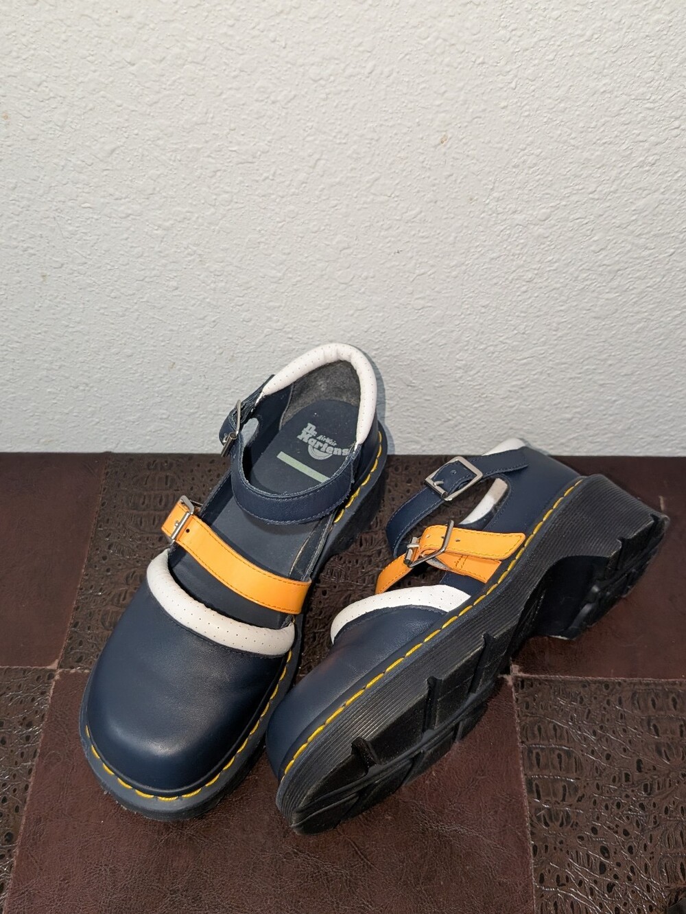 RARE Dr. Martens Agyness Deyn Collab Platform Heels Size 9